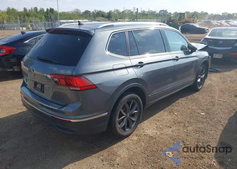 2022 Volkswagen Tiguan 2.0T Se z USA, uszkodzony, nr VIN 3VV3B7AX2NM161144
